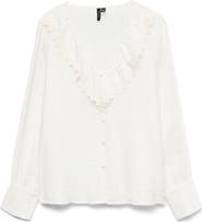 VERO MODA Billy Chelsea Collar Button-Up Shirt