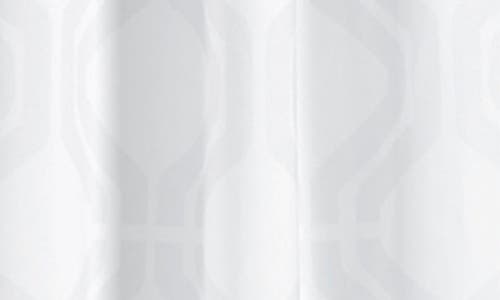 Brooks Brothers Geo Print Turkish Cotton Shower Curtain