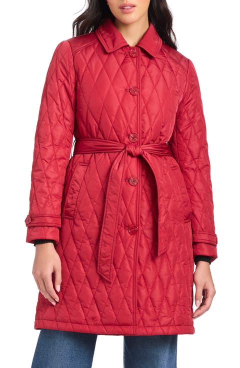 long quilted jacket