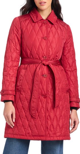 Kate Spade New York long quilted jacket Nordstromrack