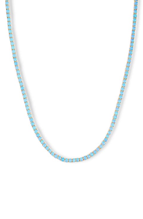 Grand Heiress Imitation Opal Necklace