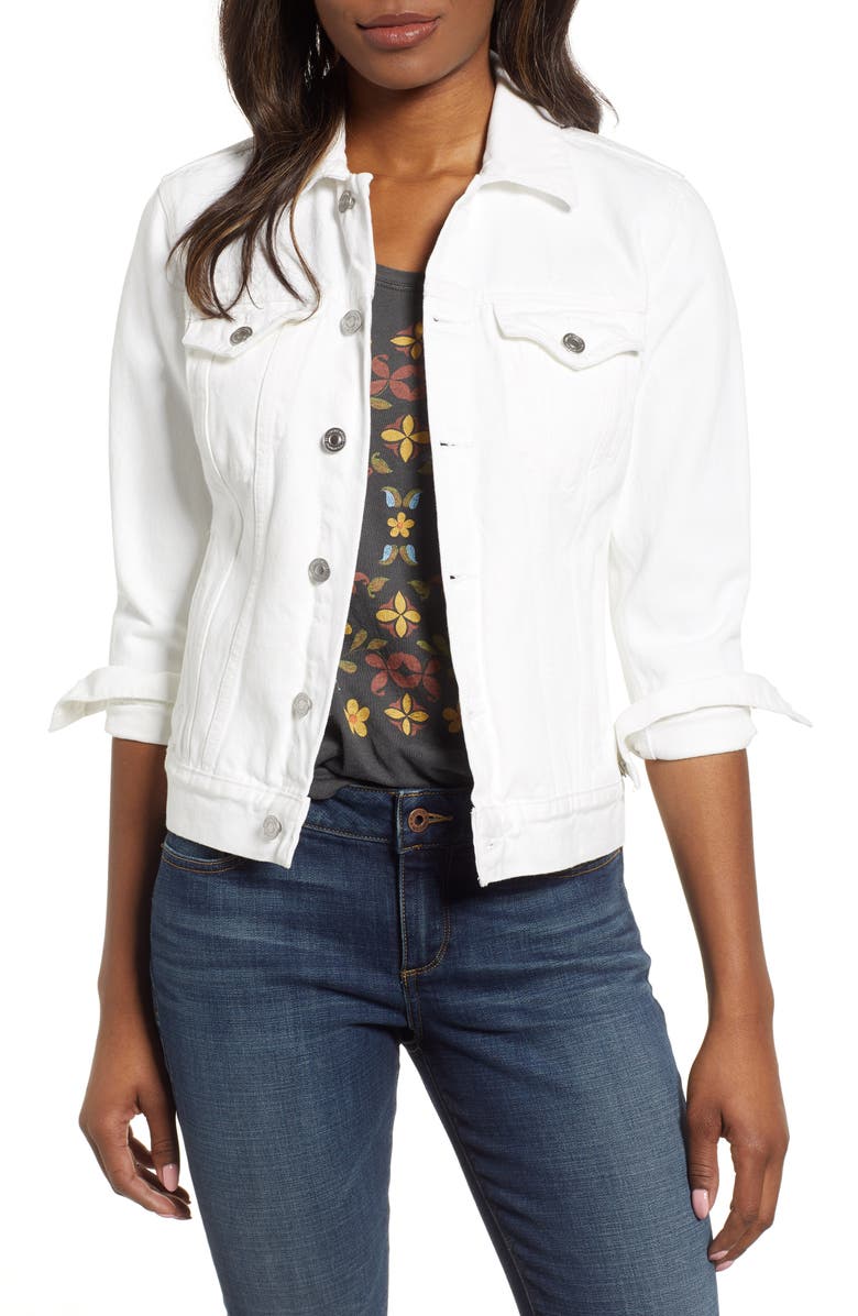 Lucky Brand Trucker Jacket, Main, color, 