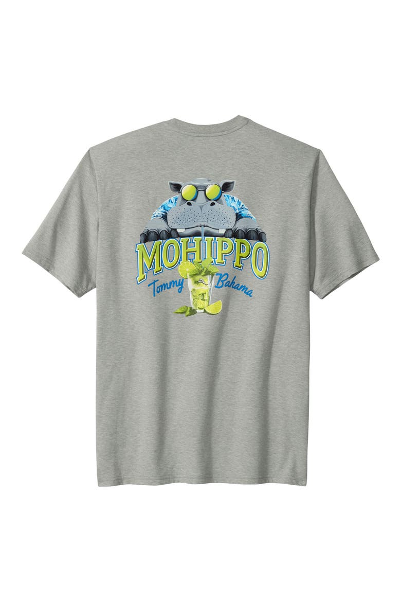Mohippo Graphic T-Shirt, Main, color, GREY HEATHER