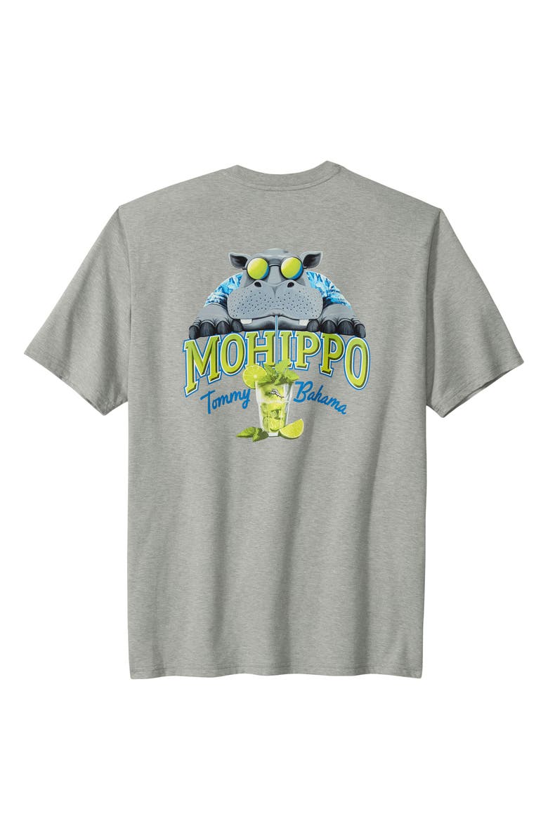 Tommy Bahama Mohippo Graphic T-Shirt, Main, color, Grey Heather