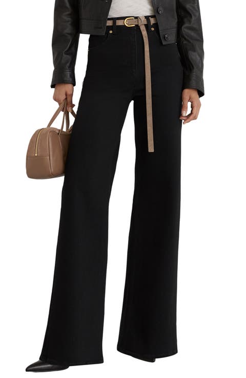 Jas High Waist Wide Leg Jeans