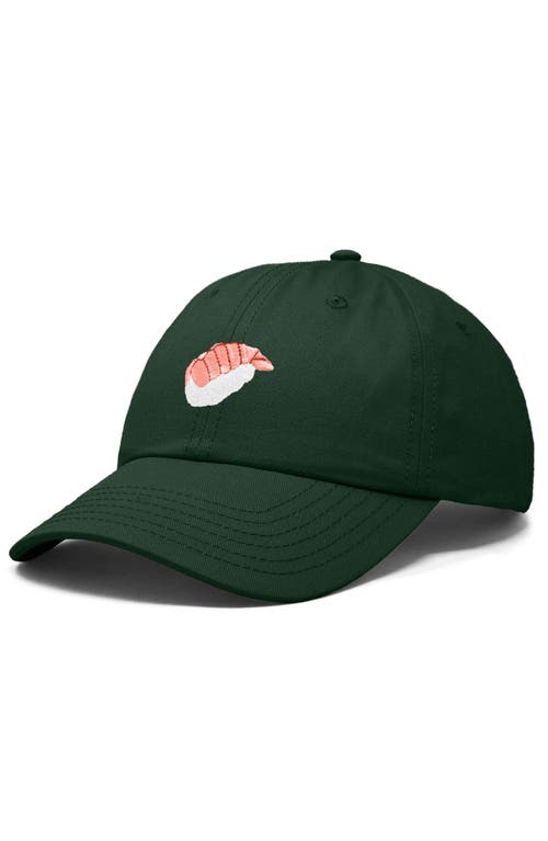 DALIX DALIX SHRIMP SUSHI EMBROIDERED DAD CAP 