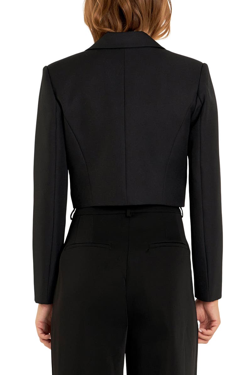 Endless Rose Classic Crop Jacket, Alternate, color,