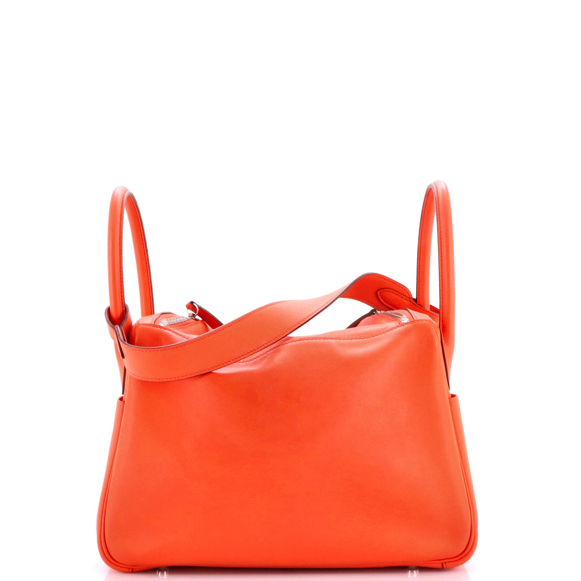 Pre-Owned Hermes Lindy Bag Swift 30, Alternate, color, Orange Poppy