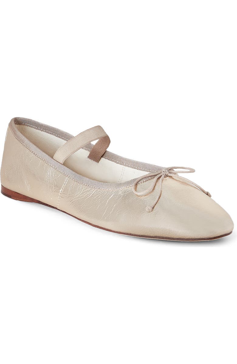 Loeffler Randall Leonie Ballet Flat, Main, color, Champagne