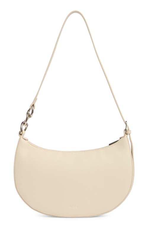 Bcbg Chain Detail Crescent Hobo Bag In Gray
