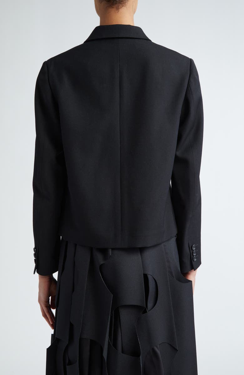 Comme des Garçons Comme des Garçons Wool Gabardine Jacket, Alternate, color, 