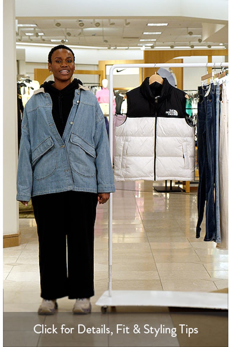 1996 Retro Nuptse Water Resistant Down Puffer Vest (Women) | Nordstrom