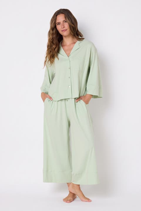 The Mariposa Pima Organic Pajama Set