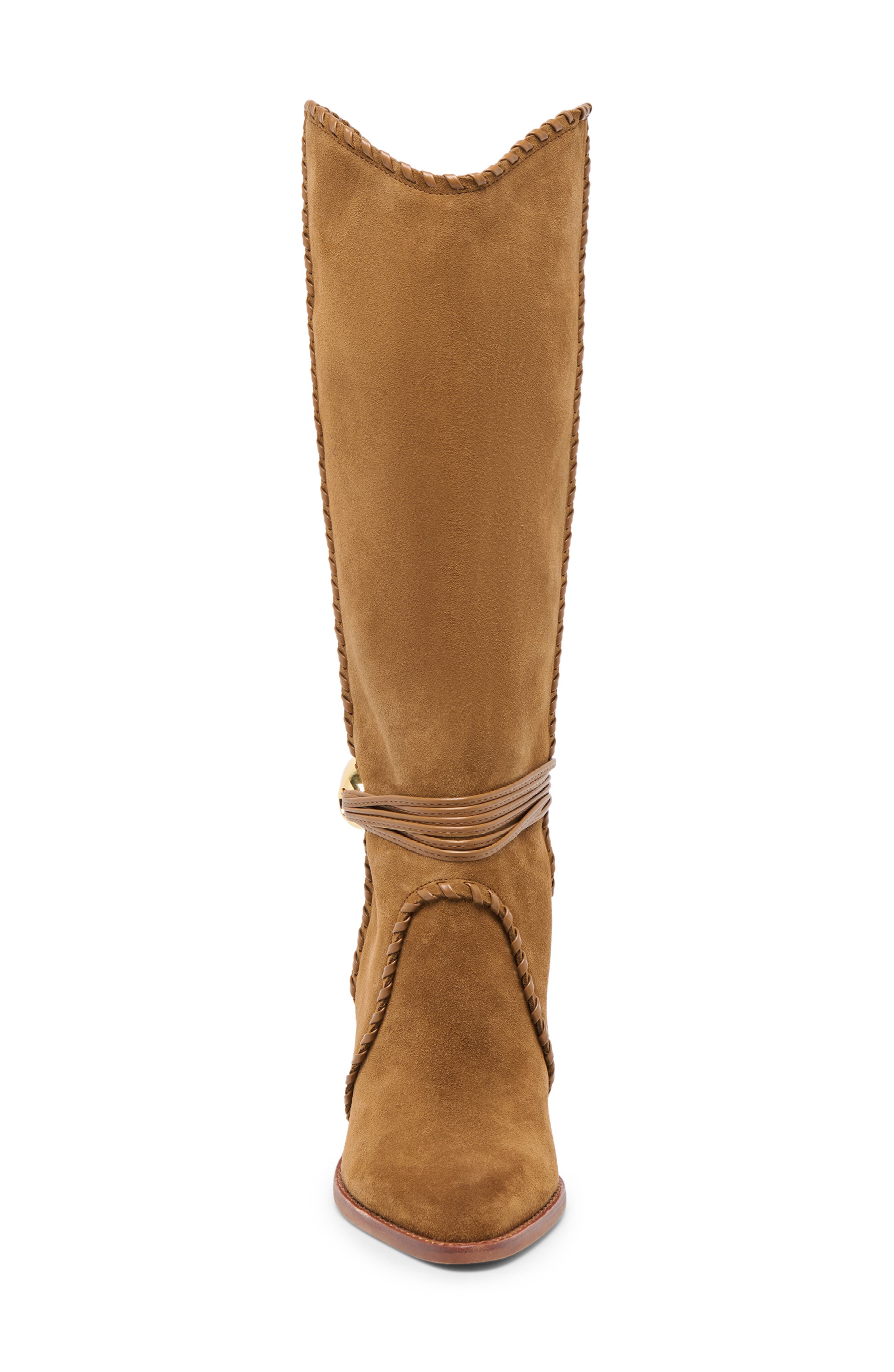 Dolce Vita Jody Knee High Boot, Alternate, color, Light Brown Suede