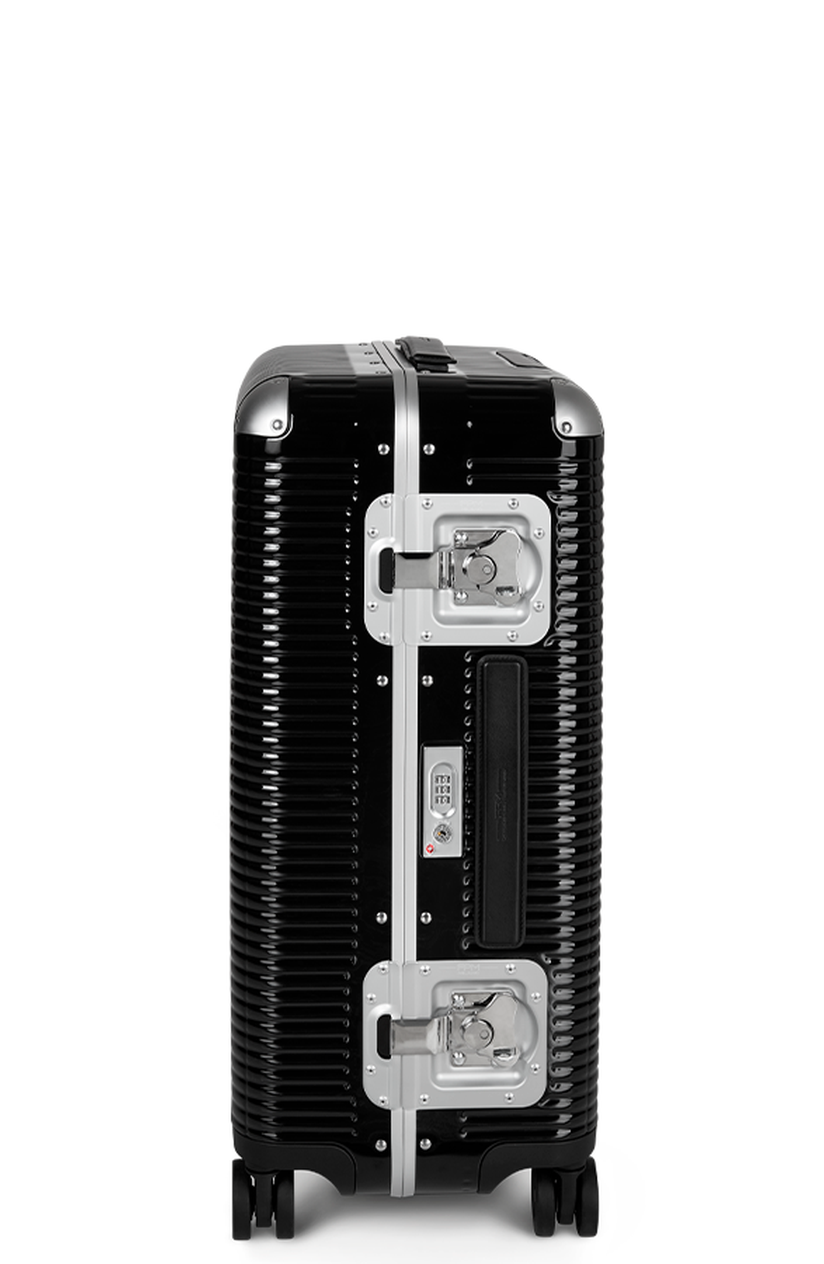 FPM - Fabbrica Pelletterie Milano - US Bank Light Spinner 68 Suitcase, Alternate, color, Licorice Black