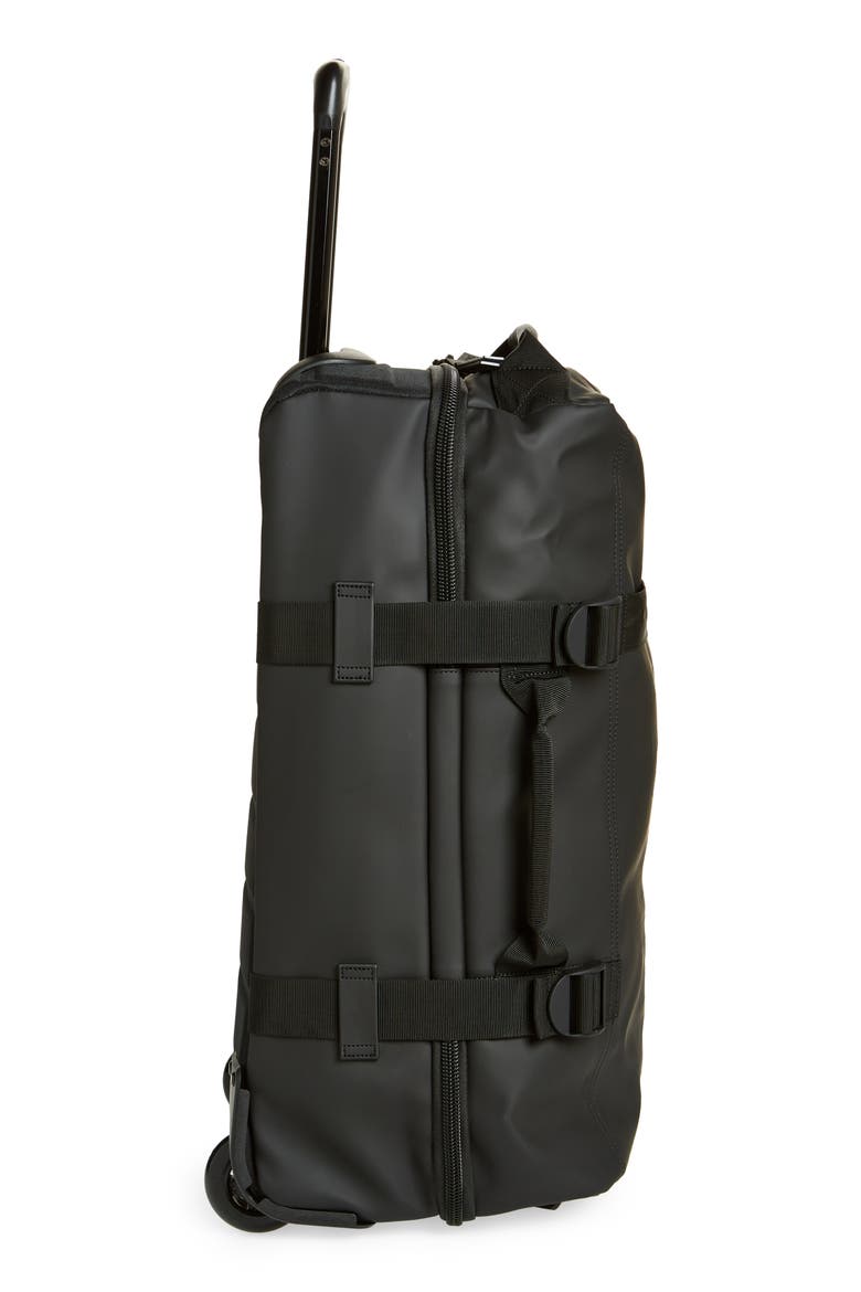 Small Travel Waterproof Carry-On Luggage, Alternate, color, BLACK
