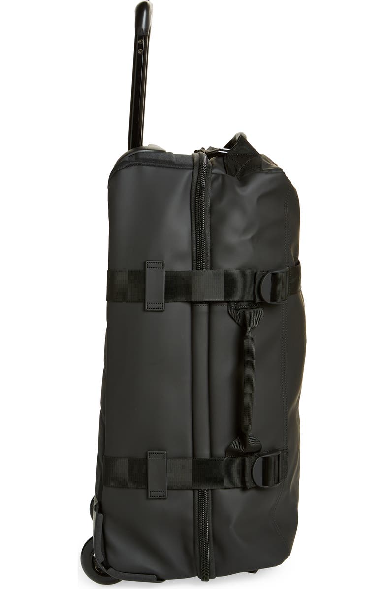 Rains Small Travel Waterproof Carry-On Luggage, Alternate, color, Black