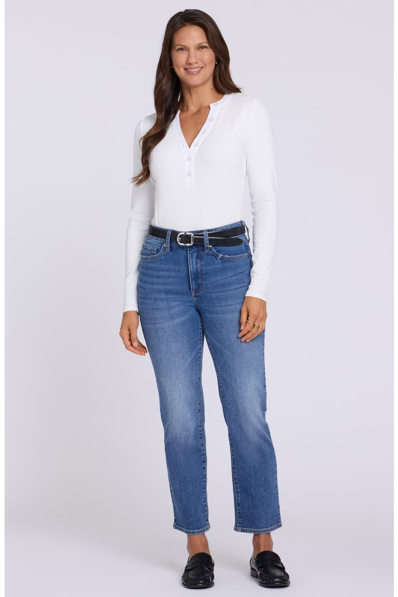 Marilyn High Waist Ankle Jeans, Alternate, color, YARROW