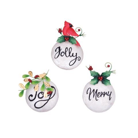 Franklin Disk Ornament A/3