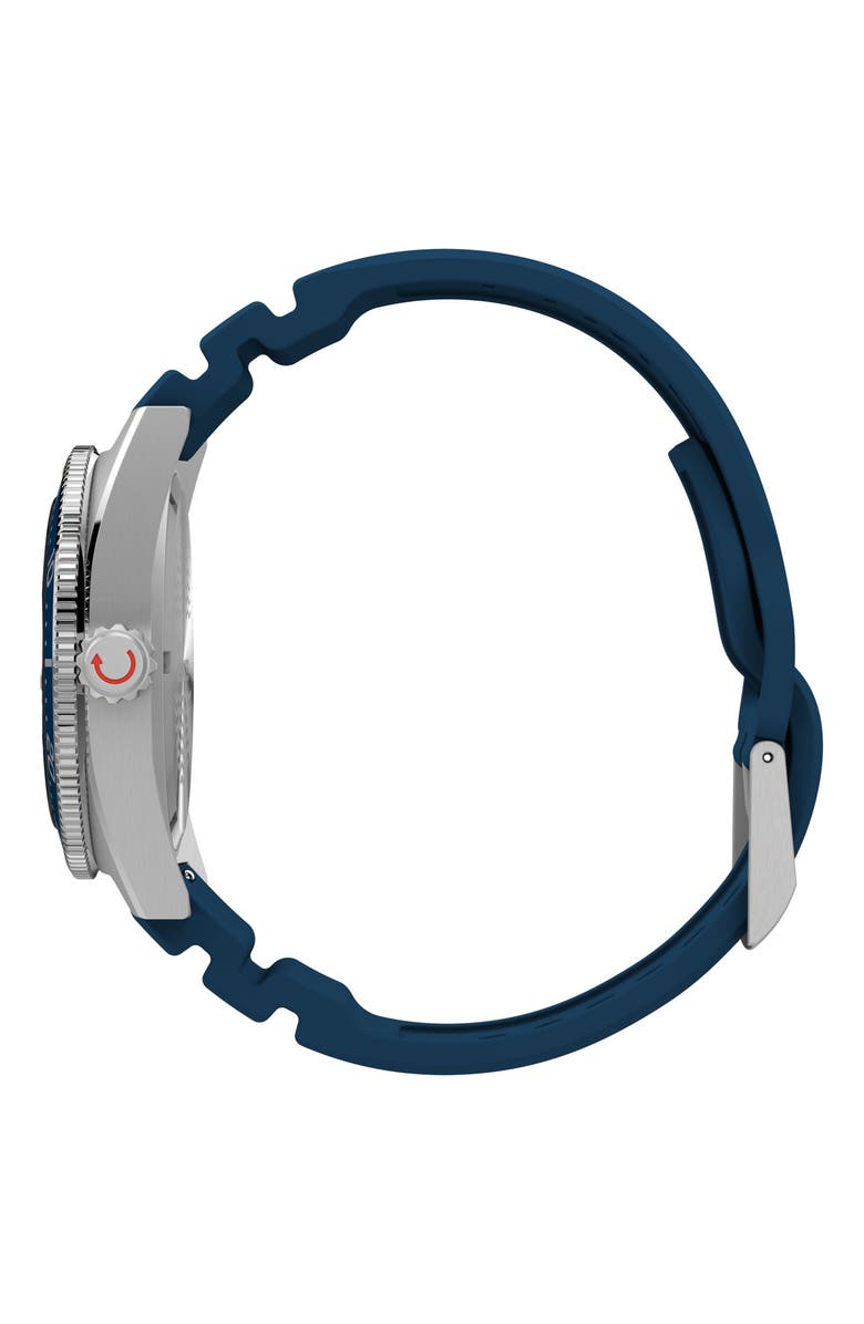 Timex<sup>®</sup> Deepwater Reef Synthetic Strap Watch, 41mm, Alternate, color, Blue