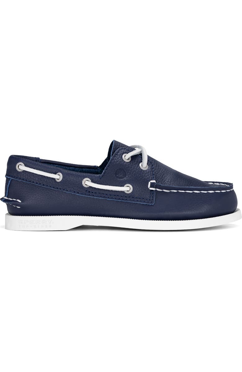 Sperry Kids' Authentic Original Boat Shoe, Alternate, color, Midnight Blue