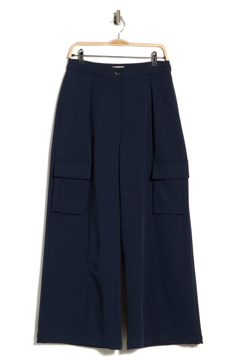 Utility Wide Leg Pants, Main, color, CLASSIC NAVY