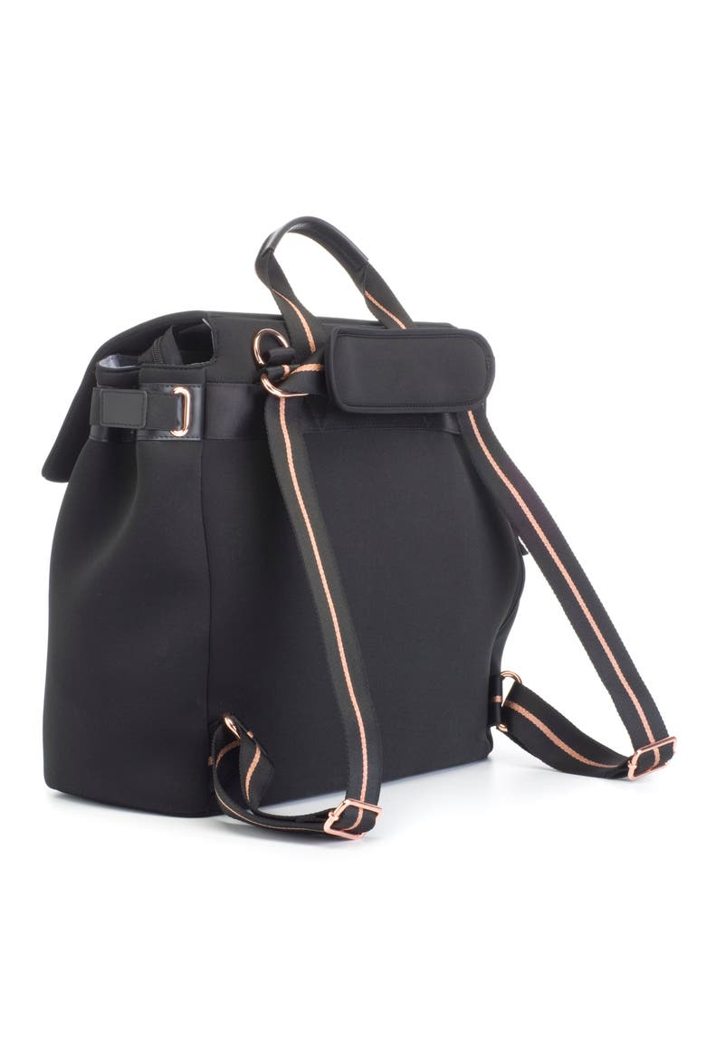 St. James Convertible Diaper Bag, Alternate, color, BLACK