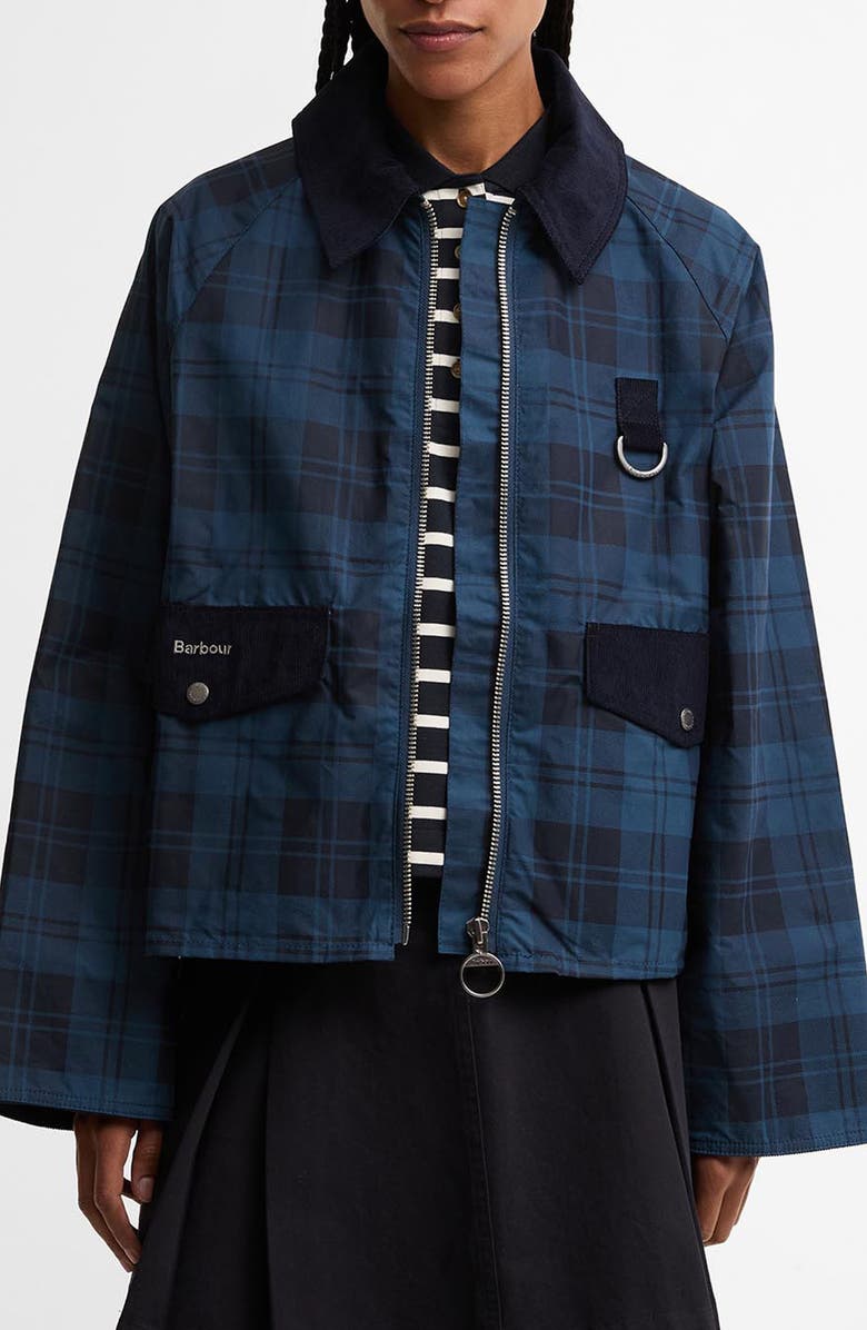 Barbour Baiton Cotton Jacket, Main, color, Weathered Marine