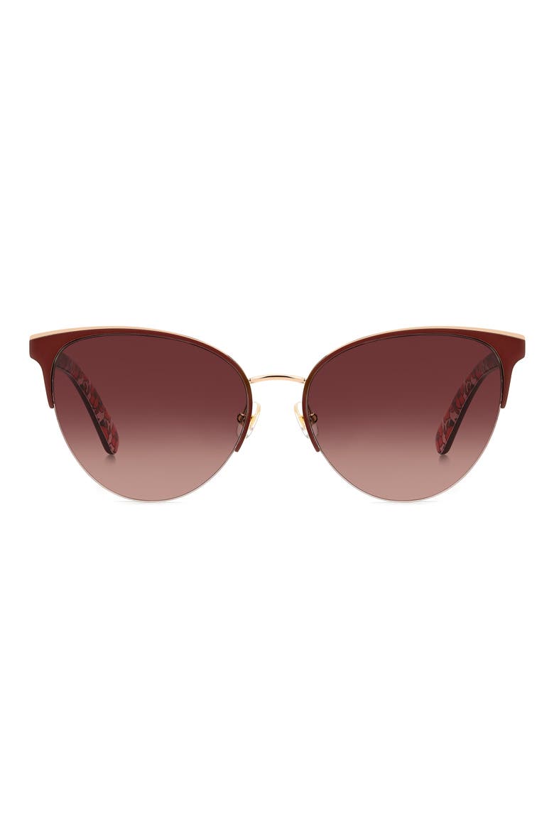 izara 57mm gradient cat eye sunglasses, Main, color, 0C9A-3X