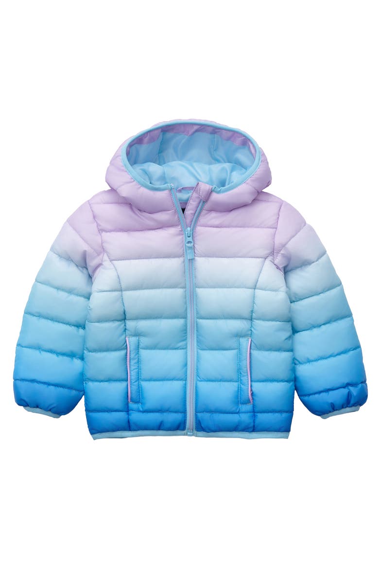 Lightweight Puffer Jacket, Main, color, Glacier Mist