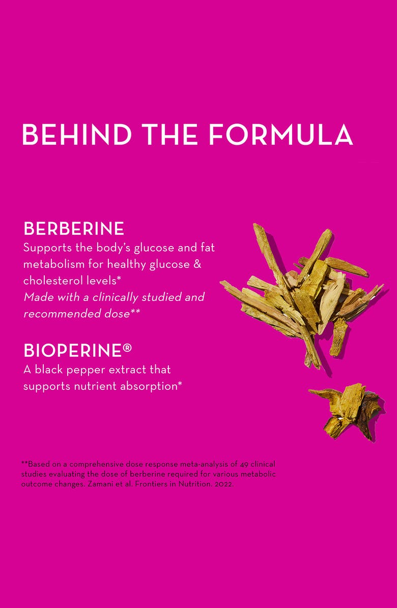 Hum Nutrition Best of Berberine Dietary Supplement, Alternate, color, 