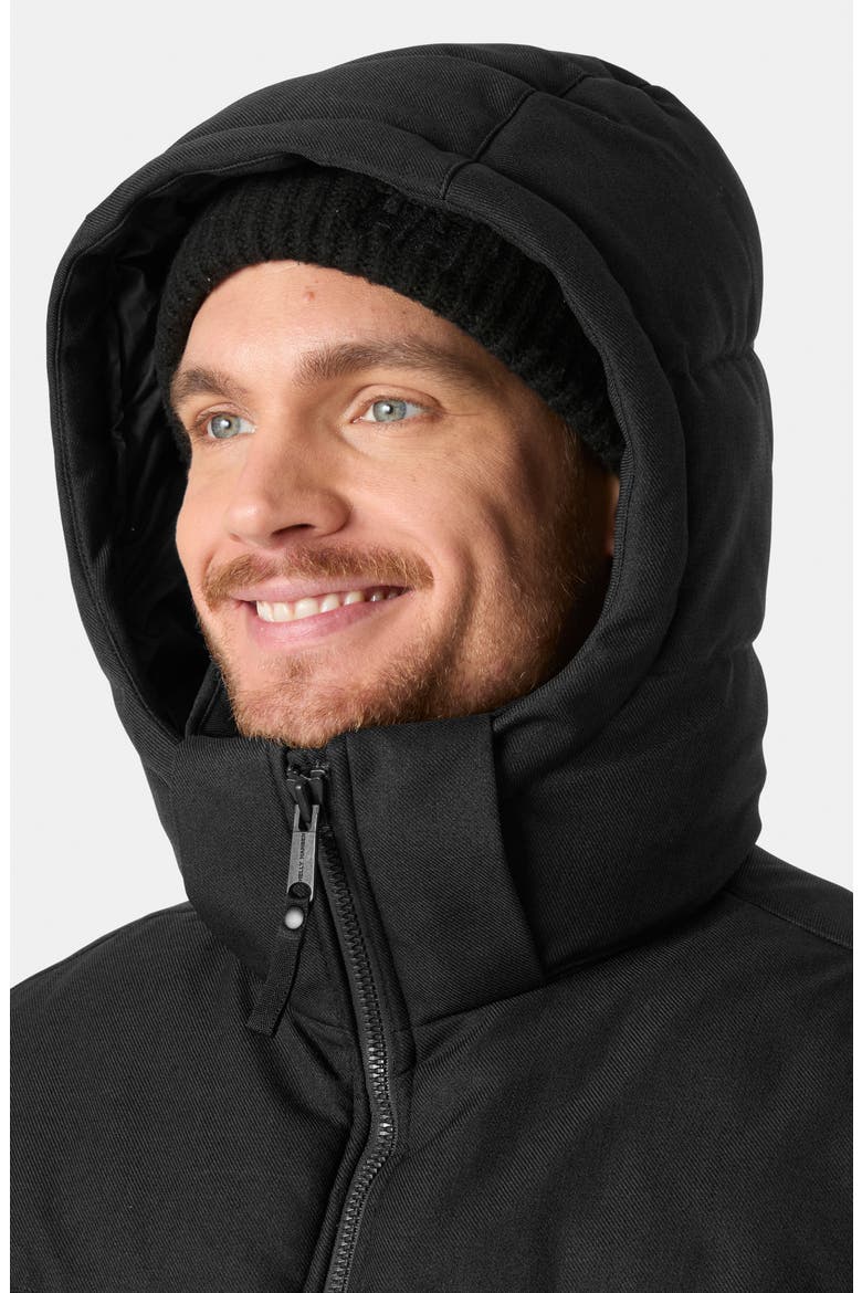 Chill Puffy Parka, Alternate, color, BLACK