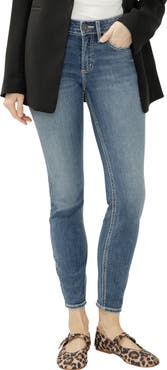 Silver Jeans Co. Suki Curvy Mid Rise Skinny Jeans
