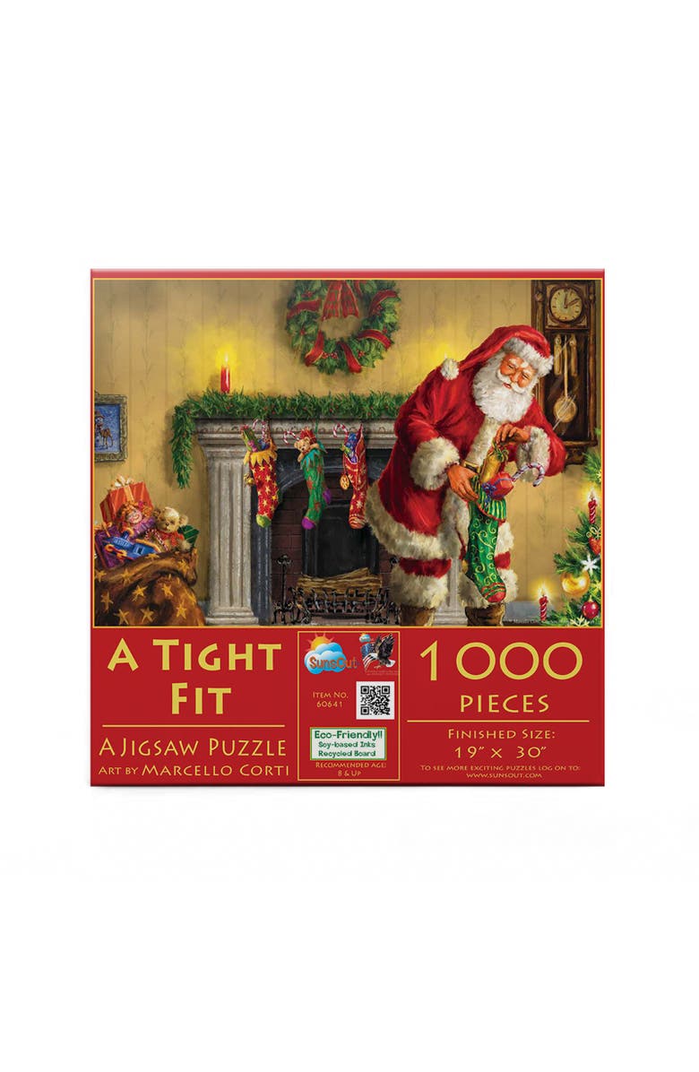 Sunsout A Tight Fit 1000 piece Jigsaw Puzzle for Adults, Alternate, color, Multicolor