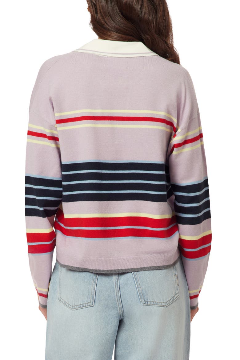 Rugby Sweater, Alternate, color, IRIS ENGINEERED STRIPE