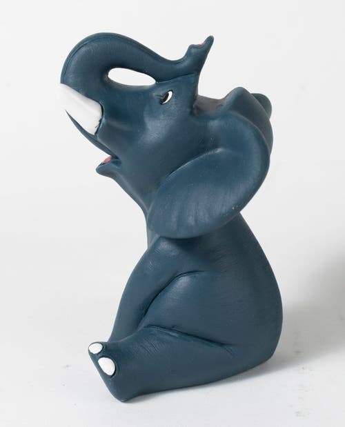Ten Thousand Villages Happy Elephant Eyeglass Holder In Blue