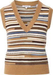 Veronica Beard Helenka Wool & Cashmere Blend Sweater Vest
