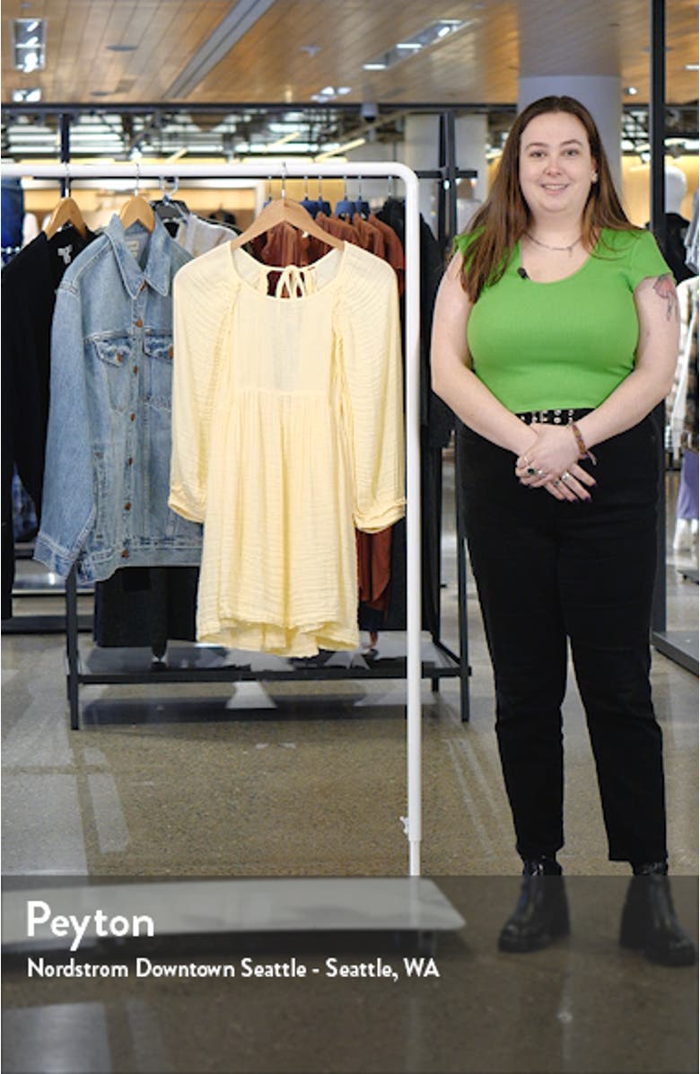 free-est Adler Tie Back Tunic Top, sales video thumbnail