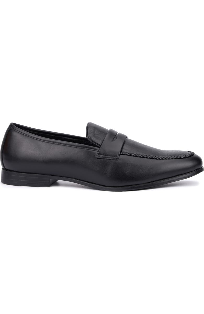 NEW YORK AND COMPANY Keaton Penny Loafer, Alternate, color, Black