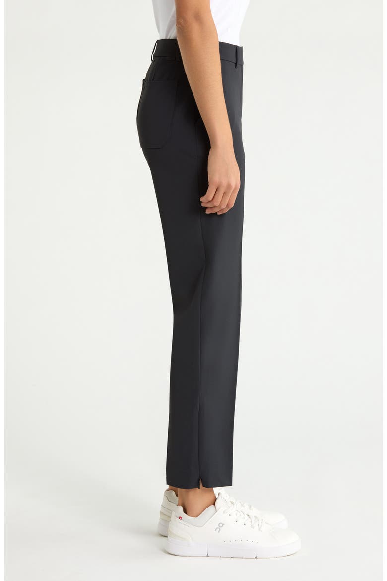 Tux Shadow Stretch Straight Leg Trousers, Alternate, color, ONYX