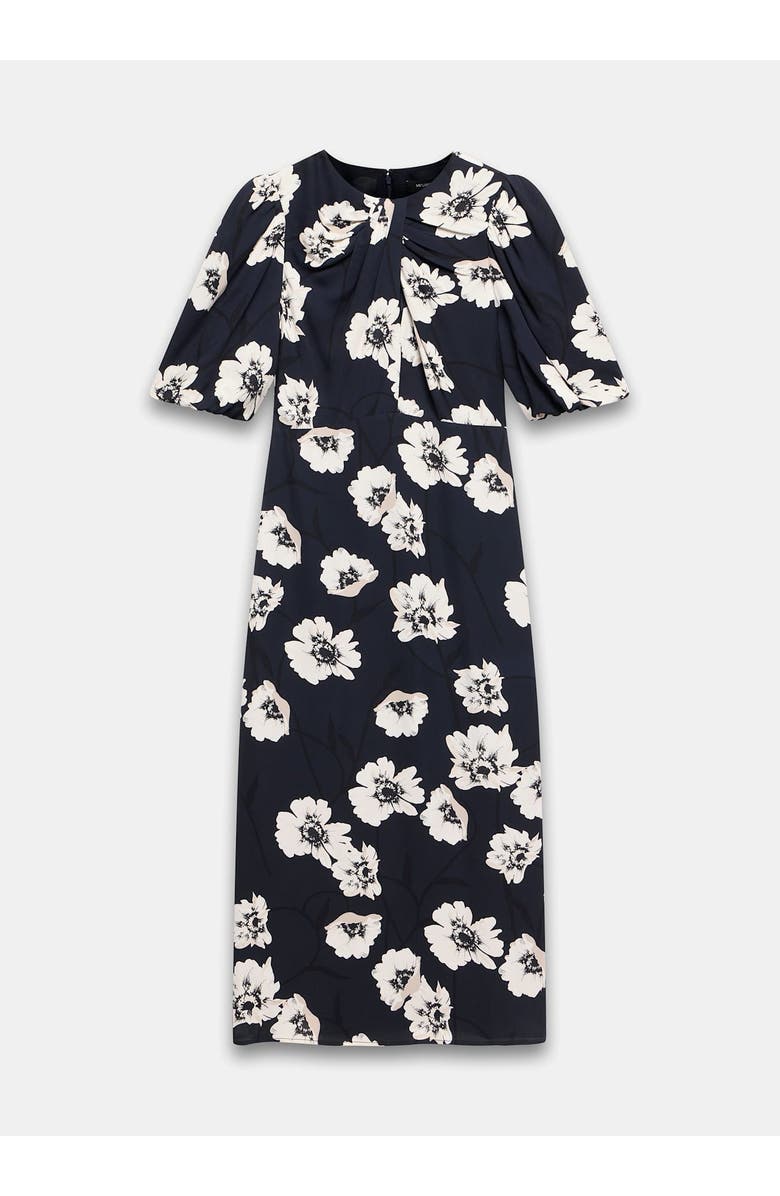 MINT VELVET Garden-Print Midi Dress, Alternate, color, Navy