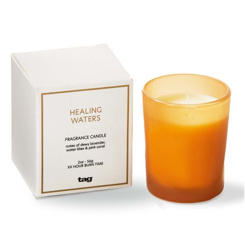Healing Waters Blush Votive Candle Scented Everyday Use