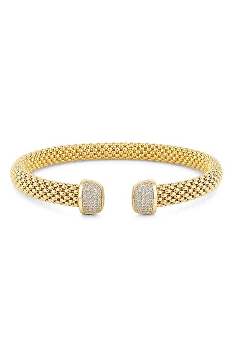 Diamond Mesh Bangle