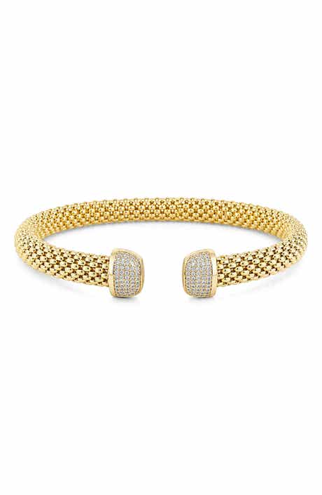 Diamond Mesh Bangle