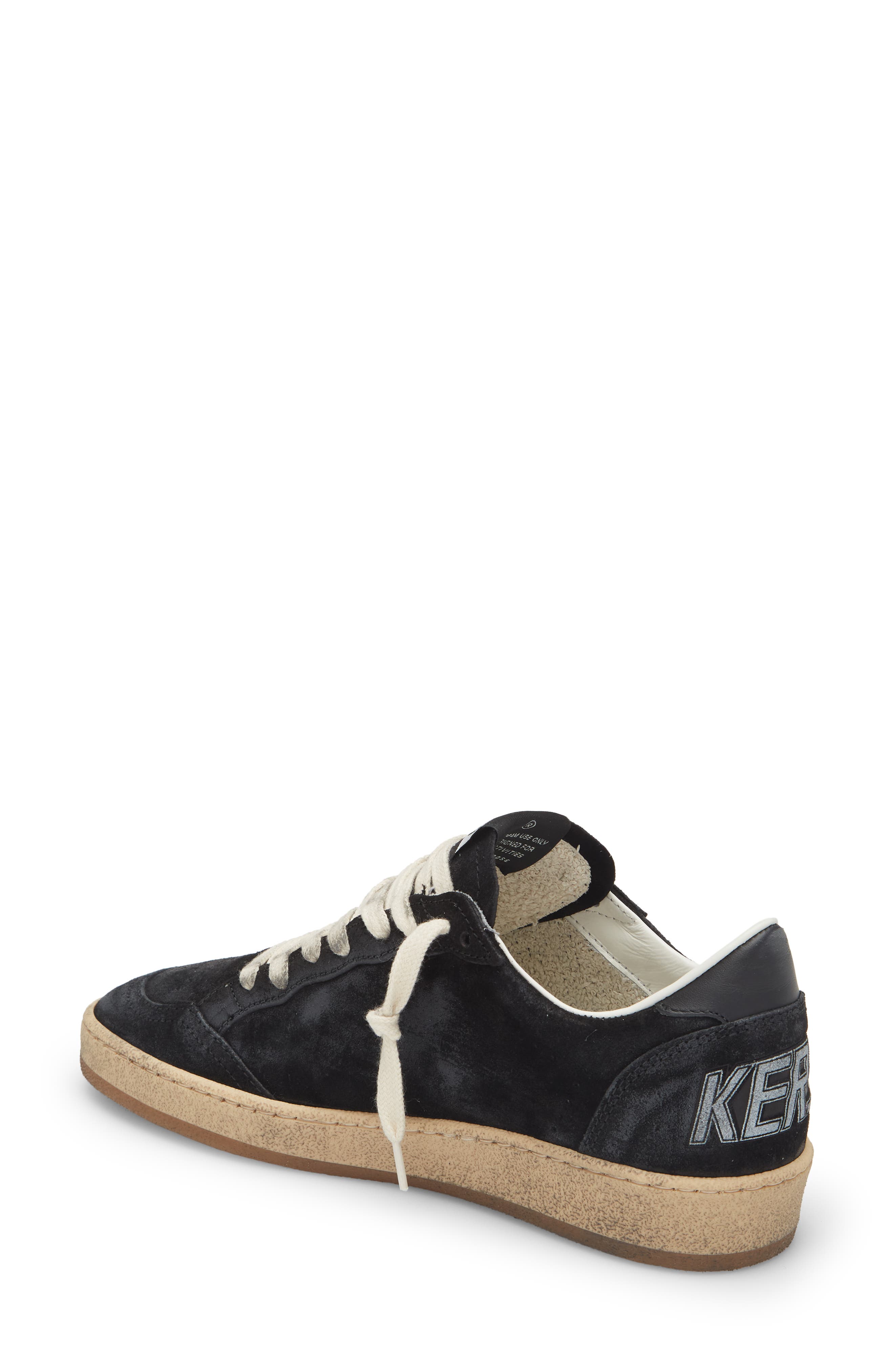 Golden Goose Ball Star Low Top Suede Sneaker, Alternate, color, 