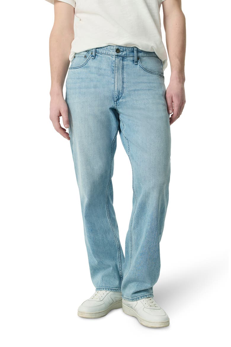 Fit 4 Authentic Stretch Straight Leg Jeans, Main, color, FLETCHER