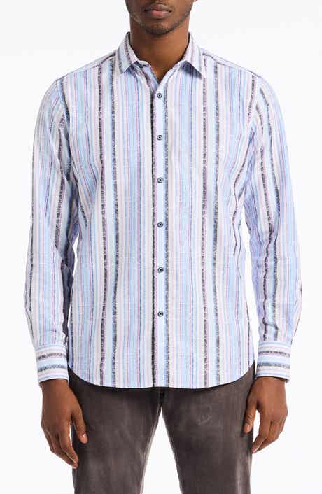 Robert Graham Drakeswood Stretch Cotton Button-Up Shirt