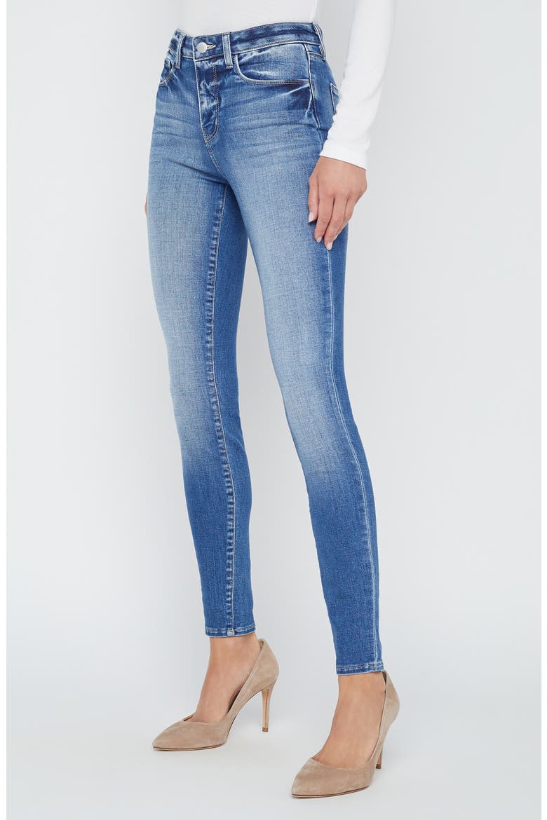 Marguerite High Waist Skinny Jeans, Alternate, color, HAMPTON