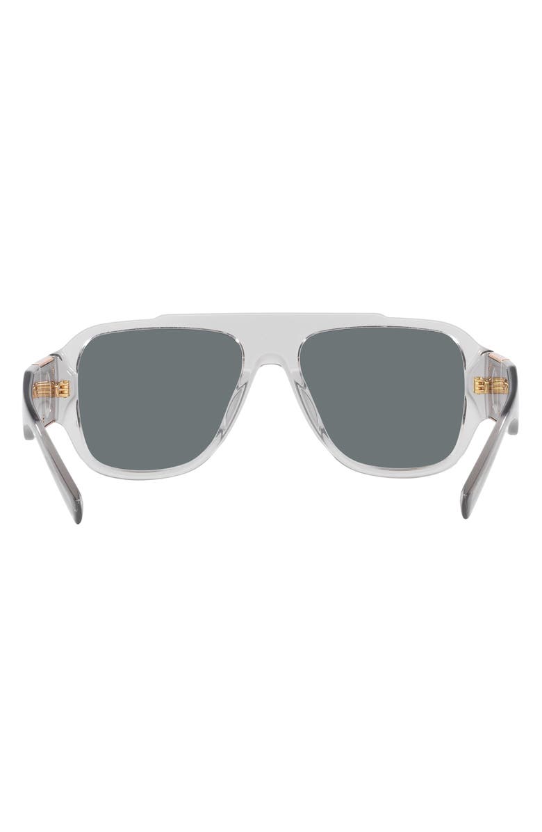 Versace 57mm Pillow Sunglasses, Alternate, color, 