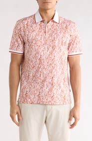 Bugatchi Pipe Trim Knit Polo